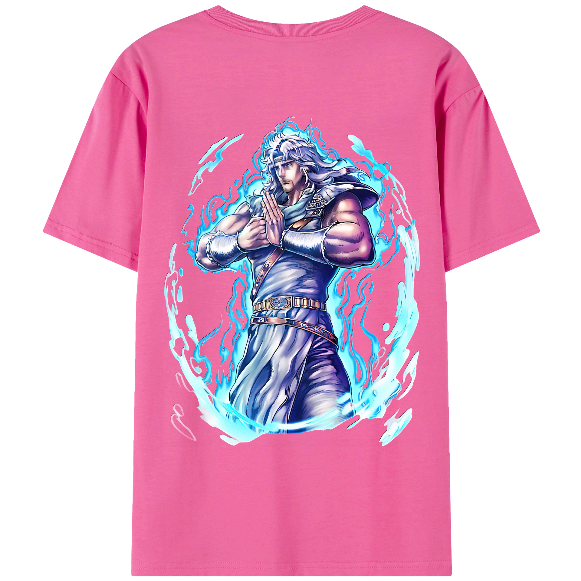 （画像用） 北斗の拳 Fist of the North Star レディース半袖Tシャツ(バックプリント)